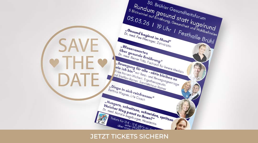 veranstaltung gesundheitsforum bruehl fee wiesinger